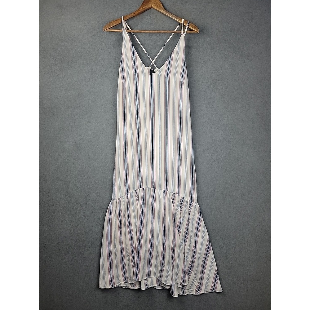 Gibson Maxi Dress Womens The Motherchic Summer Nights Striped- Small Academia